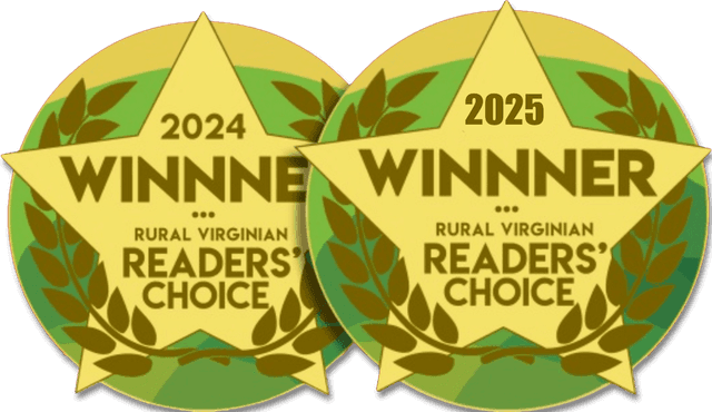 Rural Virginian Readers' Choice 2024 and 2025 — Best Roofing Company in Virginia